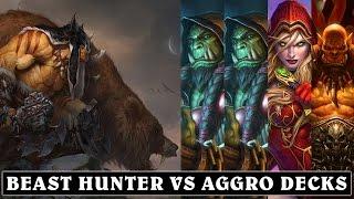 Beast Hunter vs Aggro Decks | Hunter still can win!