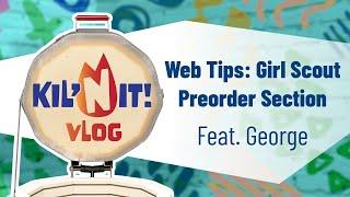 Web Tips: Girl Scout Preorder Section