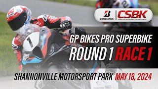 2024 Bridgestone CSBK - GP Bikes Pro Superbike Round 1, Race 1 at Shannonville