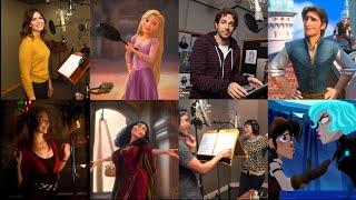 Tangled & Tangled: The Series | Voice Actors | Side By Side Comparison