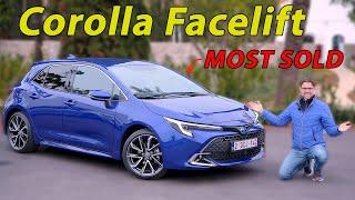 The most sold car! 2023 Toyota Corolla facelift Hatch vs Touring Sports (Hybrid) REVIEW