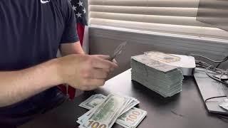 This is what $50,000 looks like in CASH| 2021 Cash Counting $25,000