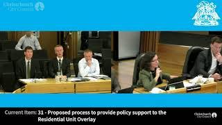 27.09.18 - Item 31 - Proposed process to provide policy support to the Residential Unit Overlay