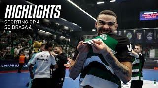 Futsal | UEFA Futsal Champions League: Sporting CP 4-4 SC Braga