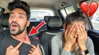 Hickey Prank On Girlfriend - SHE STARTED CRYING :..(