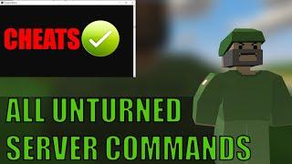 ALL VANILLA UNTURNED SERVER COMMANDS | UNTURNED CONFIG |HOW TO CUSTOMIZE YOUR UNTURNED SERVER PART 1