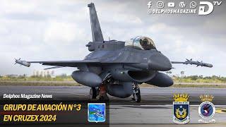 Acceso Exclusivo: Preparativos de los Cazas F-16 Block 50 de la FACh en Cruzex 2024