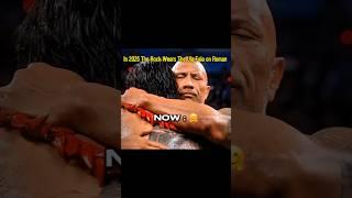In 2025 The rock wears Ula fala on Roman but in 2020  #sad