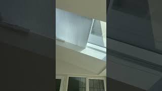 Somfy skylight blinds for conservatory windows #smartblinds #somfyblinds #windowblind #thermalblinds