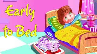 Early to Bed | Poem | Kids Song | Kidda Junction