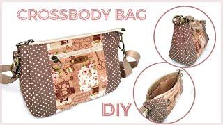 Crossbody Bag With Pockets | How To Make Crossbody Bag With Pockets