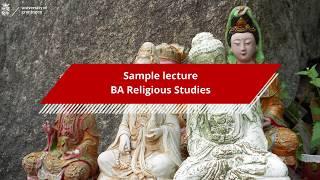 Sample Lecture BA Religious Studies