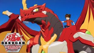 Chase the Haora Artifact! | Bakugan Geogan Rising | Anime & Cartoons for kids