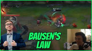 T1 Zeus Executes Bausen's Law Perfectly