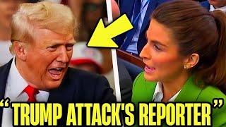Trump ATTACKS Reporter WHEN CONFRONTED With ELON Scandal!