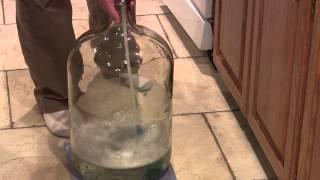 Clean Bottle Express Carboy Brush Demo