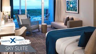 Sky Suite | NEW Celebrity Apex Full Walkthrough Tour & Review 4K | 2021