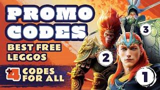 Hurry Up 3 BEST Free Legendary Champions with Raid Shadow Legends Promo Codes & 4 Codes for ALL