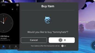 Not getting tommyhats  ggs to @TheRobloxfreeplayer @sueeeplaysroblox @ProToWin