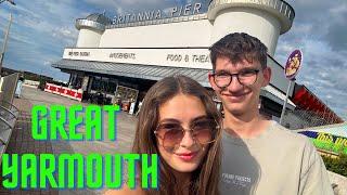 We spend the day in GREAT YARMOUTH