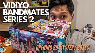 Opening 20 random boxes of LEGO Vidiyo Bandmates Series 2 (review)