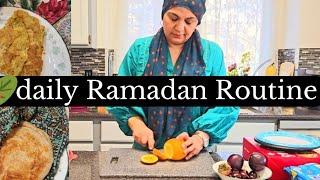 My daily Ramadan Routine | Sehri to Iftaar vlog