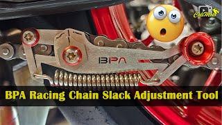 BPA Racing Chain Slack Adjustment Tool | A Must Have Motorcycle Tool