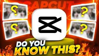 7 BRAND New Editing Features In CapCut 