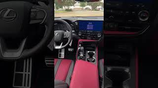 2024 Lexus NX 350 F SPORT Interior #lexus #shorts