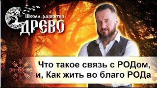 Что такое, связь с РОДом, и, Как жить во благо РОДа