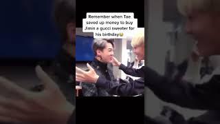 Tae Saved Money To Buy Gucci For Jimin’s Birthday 