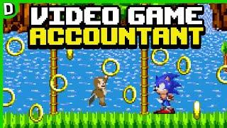Video Game Accountant Audits Sonic The Hedgehog and Donkey Kong Country