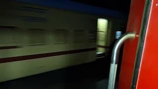 Goa Express Crosses KJM WDP4D Led Mysuru Express Looped At Londa Jn