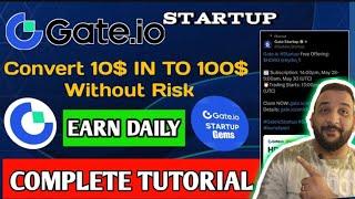 Earn Daily $150 From Gate.io - Crypto Airdrop | How to Join Gate.io Startup Airdrop full details