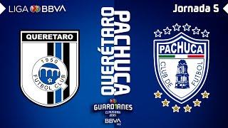 Resumen y Goles | Querétaro vs Pachuca | Liga BBVA MX - Guard1anes 2021 - Jornada 5