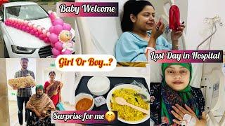 Patidev ने दिया मुझे Surprise, Last Day in Hospital | Boy Or Girl..?|| NehaNavnit