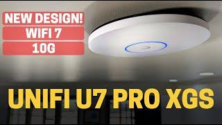 High speed WIFI 7 10G access point - Unifi U7 Pro XGS