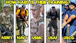 How HARD is Every U.S. Military Officer Candidate School?