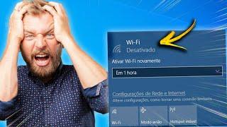 WiFI Desativado ou Não Conecta [Como Resolver]