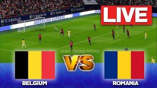 LIVE : Belgium vs Romania | UEFA Euro Cup 2024 | Match Live Today | Full Match Streaming