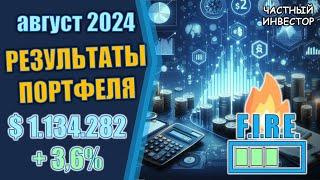 Август 2024: результаты инвестирования | Рост на фондовом рынке в ожидание коррекции