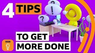 How to be more productive | Productivity tips and hacks | BBC Ideas