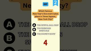 New Years trivia(EASY) How Much Do You Know About New Year’s Around the World? #newyear #trivia