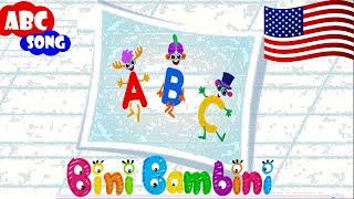 Super song two ABC, Bini Bambini, canção do alfabeto, alfabetização pré-escolar