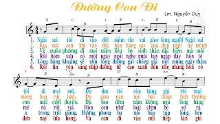Đường con đi - Lm Nguyễn Duy - Gia Ân - Mai Thảo