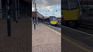 class 180105 From King’s Cross to Sunderland At York! #trainspotting #eastcoastmainline #york