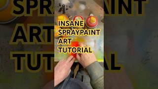 Artists Insane Spraypaint accuracy you won’t believe 