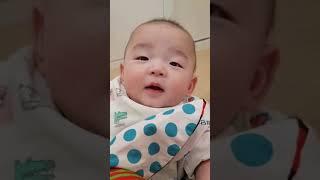 옹알이  #babbling stage #baby #cute #cutebaby #아기 #5개월아기