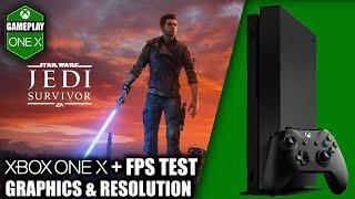 Star Wars Jedi Survivor - Xbox One X Gameplay + FPS Test