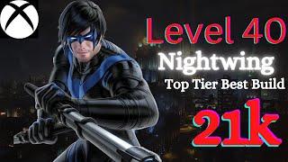 GothamvKnights - Max Level Knightwing* 21k Power * Top Tier Build .[ Heroic Assault Gameplay